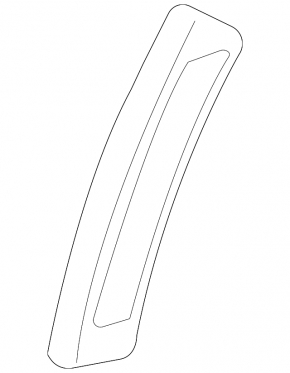 Left front bumper reflector for Toyota Prius 2023-2026