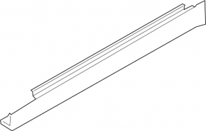 Right threshold Infiniti G25 G37 4d 09-15