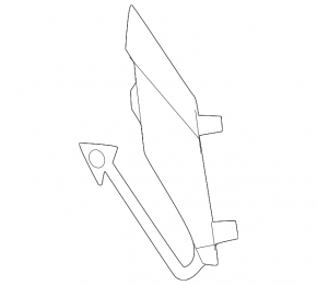 Audi A5 F5 20-25 S-Line front bumper towing hook cap