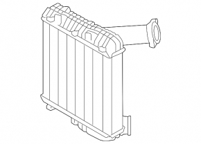 Intercooler right Porsche Cayenne 958 11-17 4.8 Turbo