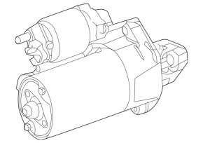Starter Mercedes GLS-class X166 15-19 3.0
