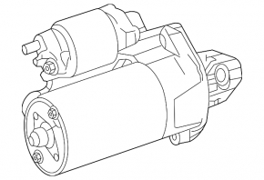 Starter Mercedes GLS-class X166 15-19 3.0