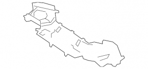 Radiator air duct front central G-class W463 G550 19-24