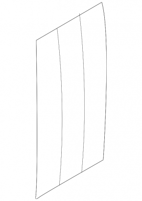 Front right door trim for Land Rover Range Rover 18-21 rest, dark gray