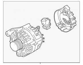 BMW X5 F15 14-18 230 Amp 3.0D Alternator