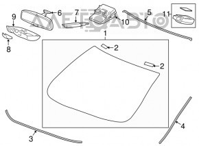 Rain sensor Honda Insight 19-22