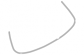 Upper tailgate seal Mitsubishi Outlander Sport ASX 10-