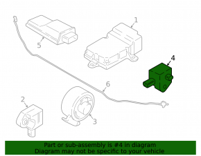 Airbag sensor front left BMW X3 G01 18-21