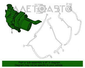 Power Steering Pump Chrysler 300 11-14 RWD