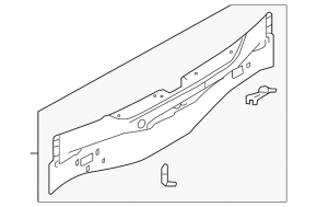 Nissan Altima Rear Panel 19-24