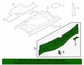 Nissan Altima Rear Panel 19-24