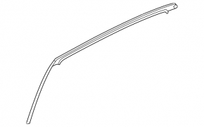 Door seal rear right Kia Optima 16- upper