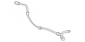 ABS sensor rear left Chevrolet Equinox EV 24-26