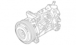 Nissan Rogue 22-26 1.5T JP built air conditioning compressor