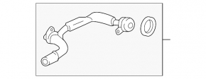 Porsche Macan 17-18 2.0T Turbo Cooling Pipe Supply