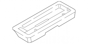 Foam plastic for Ford Ecosport 18-22 tool for compressor