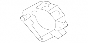 Actuator motor for the heater air conditioner for the Mitsubishi Galant 2012