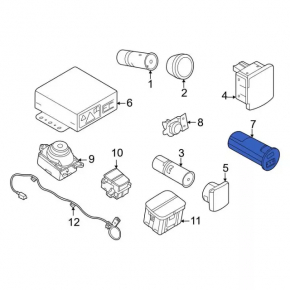 Ford Escape MK4 2020 Type-C Center Console Charging Port