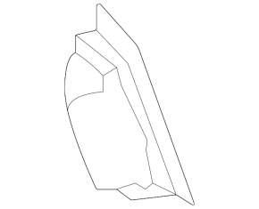 Front bumper mount upper right wing Volkswagen ID.4 21-23