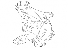 Front left axle shaft Volkswagen ID.4 23-25 RWD