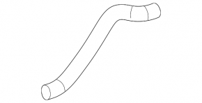 Cooling pipe lower Nissan Rogue Sport 17-22 second