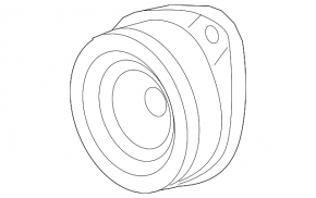 Speaker door rear left Chevrolet Impala 14-20