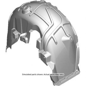 Cadillac ATS 13-18 rear right fender liner