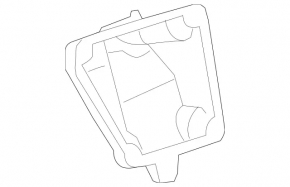 Engine mount bracket right Mercedes X164 GL V8