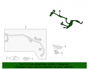 Honda Civic XI FE/FL 22-24 Front Bumper Wiring Without 4D Parking Sensors