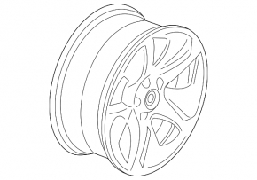 Wheel disk R18 364 style BMW 5 F10 09-16 8x18 right