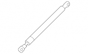 Left hood shock absorber for BMW X1 F48 16-22