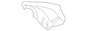 Left front fender apron bracket for Toyota Avalon 2012