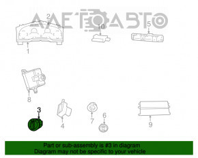 Light control Chrysler 300 11-14 with fog lights