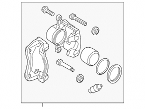 Front left support Kia Niro 23- HEV, PHEV