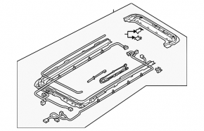 Panorama assembly for the VW Tiguan 18-24