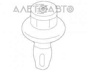 Rear left roof rail cap for Lexus RX300 RX330 RX350 RX400h 04-09