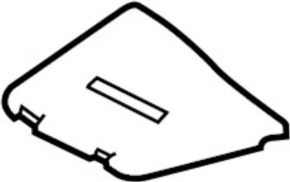 Battery Cover Infiniti Q50 14- OEM