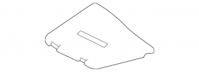 Battery Cover Infiniti Q50 14- OEM