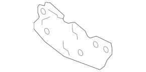 Nissan Leaf hood lock 13-