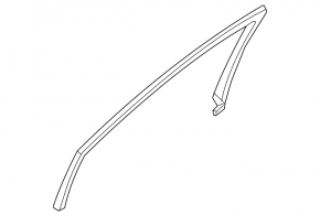 Door frame inner front right Nissan Leaf 18-