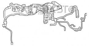 Lexus ES300h 13-18 Engine Wiring