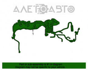 Lexus ES300h 13-18 Engine Wiring