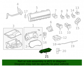 Wireless Charging Module for Toyota Sienna 21-25