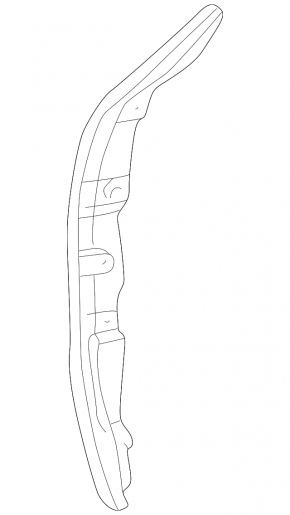 Front right door seal Mercedes W211 front