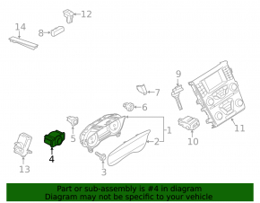 Headlight control Ford Mustang mk6 15 - without PTF
