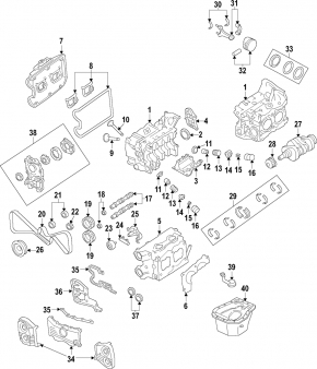 Bare cylinder block Subaru Impreza WRX GH 08-14 2.5T for honing