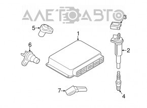 Knock sensor BMW 3 F30 12-18 2.0T