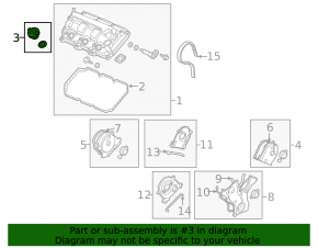 Fuel filler cap Honda HR-V 16-22