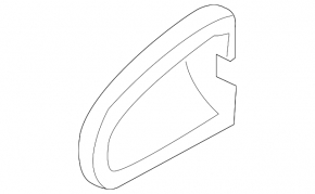 Front Left Outer Handle Cap for VW Passat B8 16-19 USA