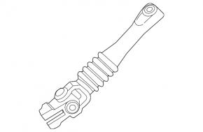 Steering cardan shaft BMW 5 F10 11-16 second RWD